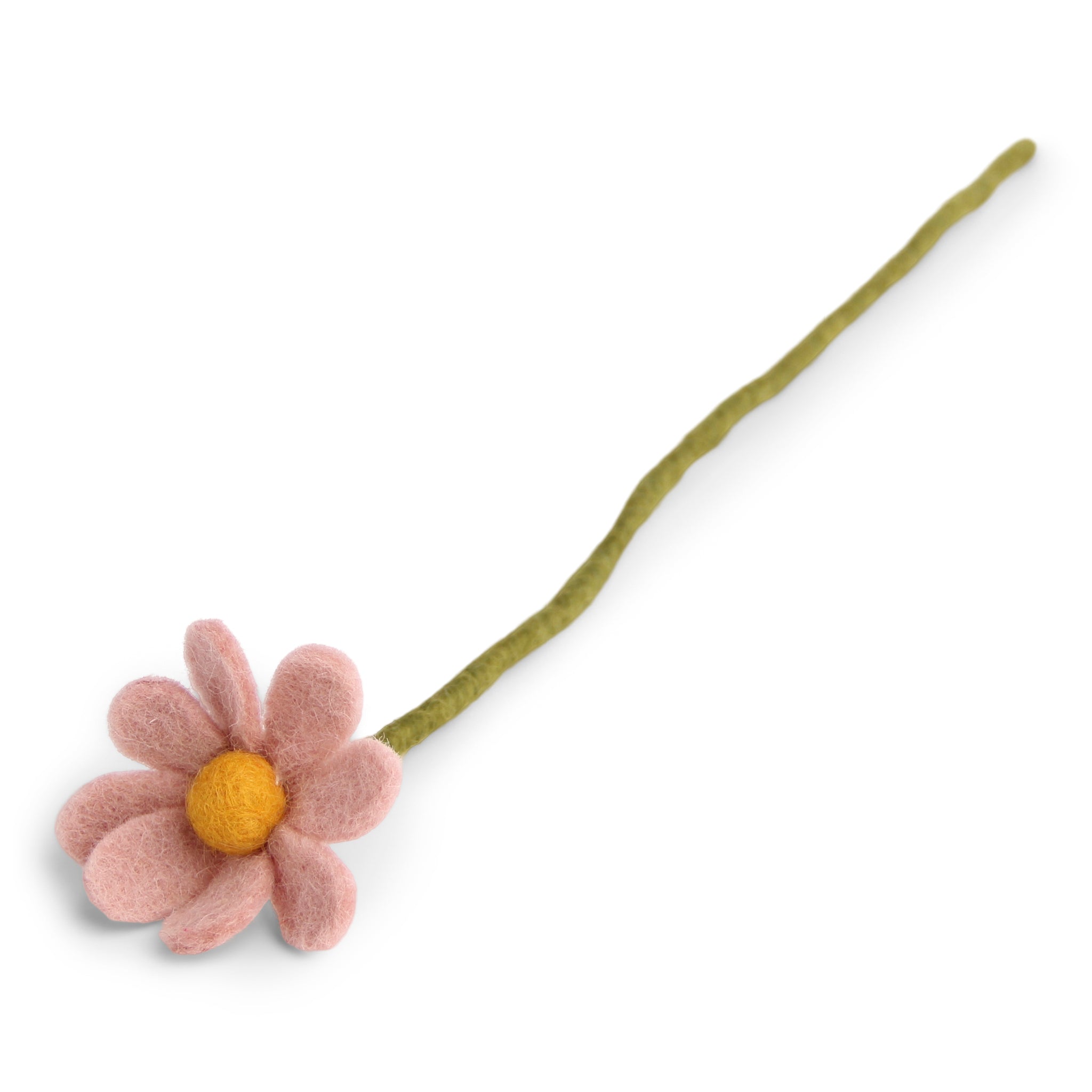 Felt Flowers - Anemone - Dusty Pink